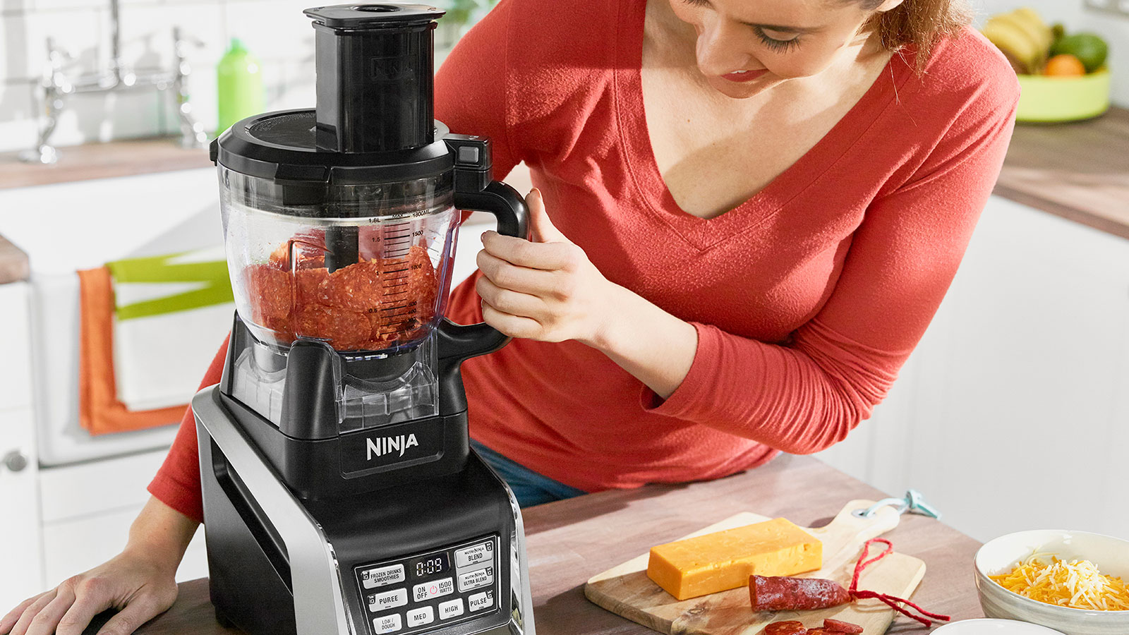 Ninja Complete Food Processor with AutoiQ and Nutri Ninja 1500W