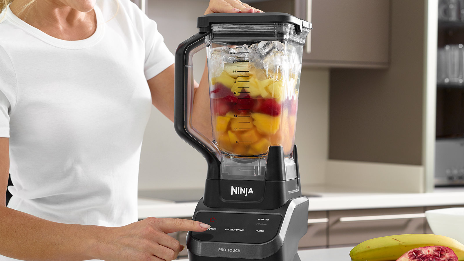 Ninja 1000W MultiServe Touchscreen Blender CT610UK Ninja Kitchen