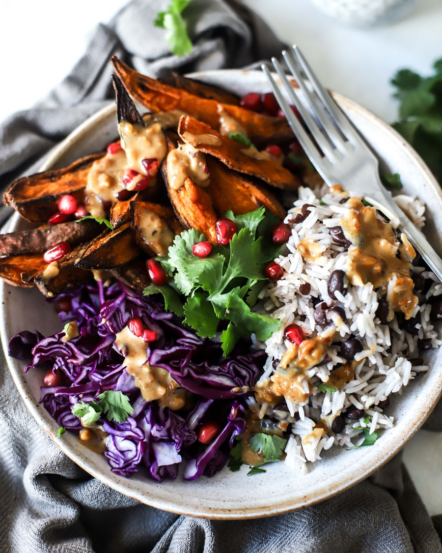Ninja Foodi Crispy Sweet Potato Rice Bowls - Ninja Kitchen