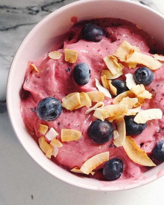 Blueberry Smoothie Bowl Ninja Kitchen