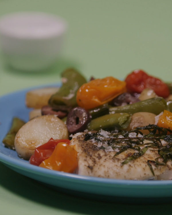 Frozen Cod and Vegetable Parcels Ninja Kitchen