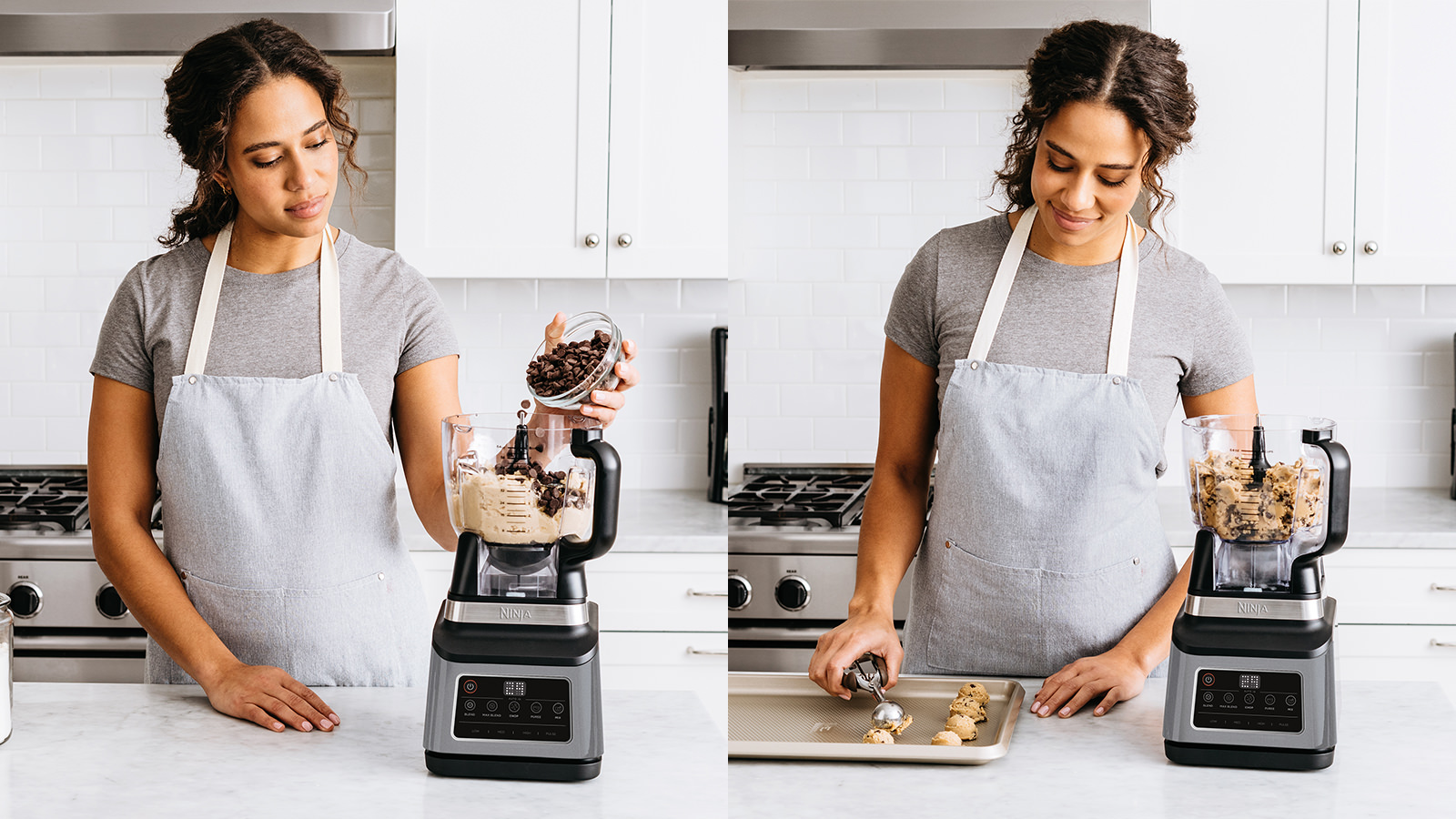 Ninja 3in1 Food Processor with AutoIQ BN800UK Ninja Kitchen