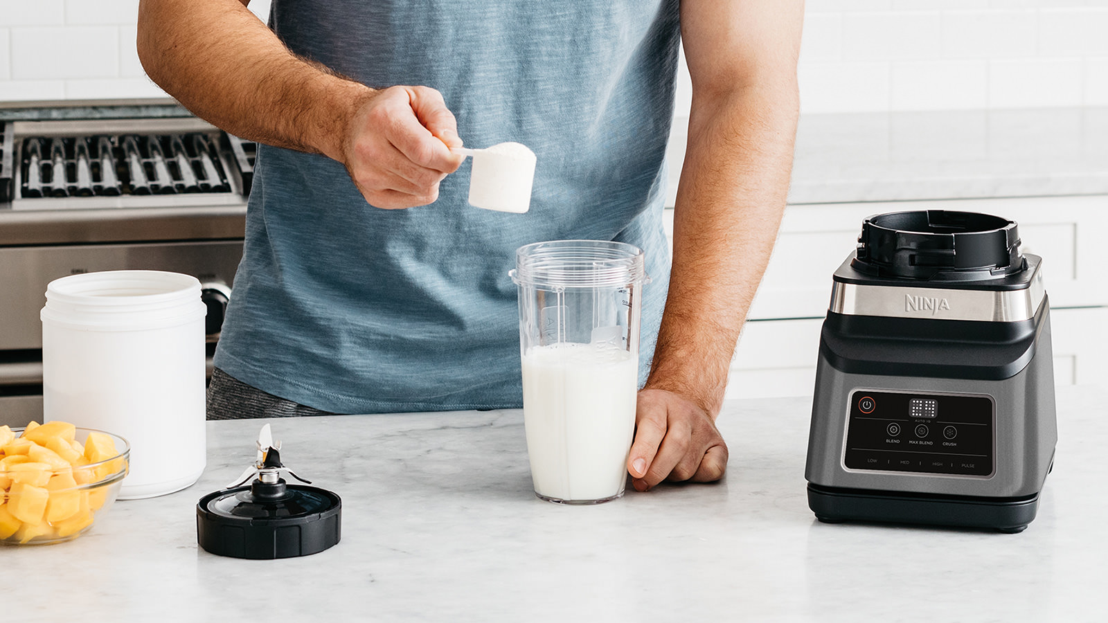 Ninja 2in1 Blender with AutoIQ BN750UK Ninja Kitchen