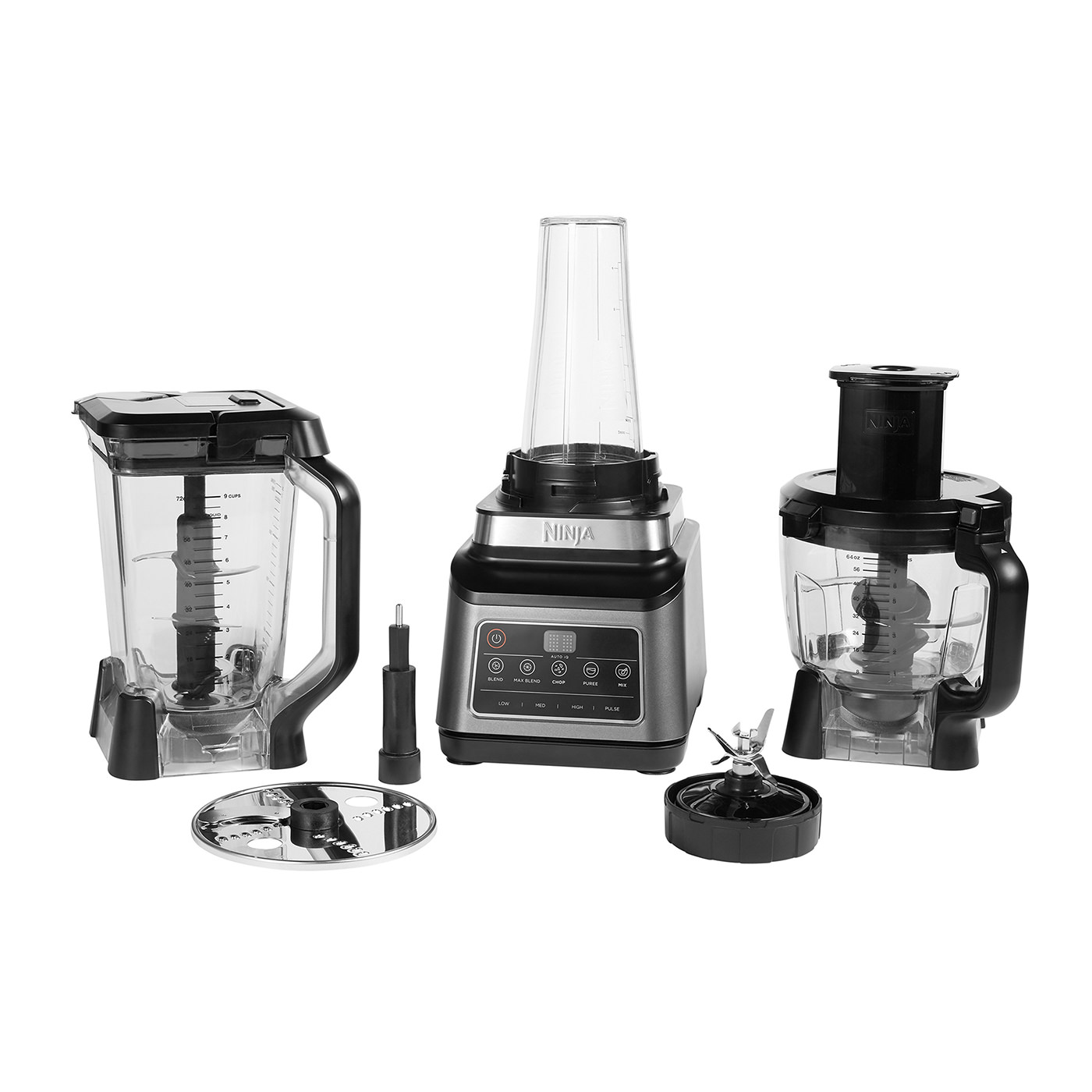 Ninja 3in1 Food Processor with AutoIQ BN800UK Ninja Kitchen